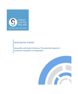 Inequality and Social Cohesion cover