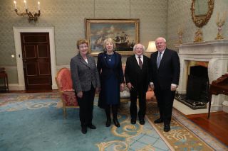 2018 03 27 br sjh with president and mrs higgins 2