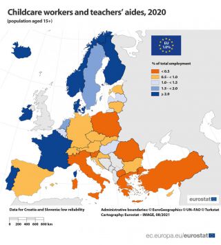 Childcare Workers and Teachers' Aides 2020