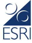 esri logo with white background