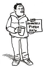 homeless