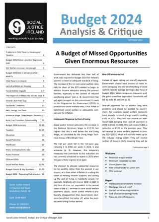 Budget 2024 Analysis