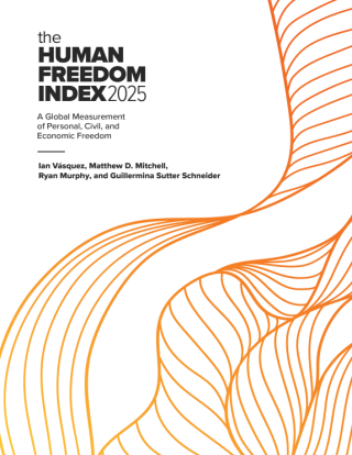 HUMAN FREEDOM INDEX 2025 cover