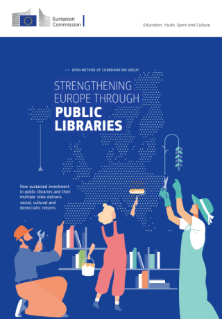 Strengthening Europe through public libraries Graphic 